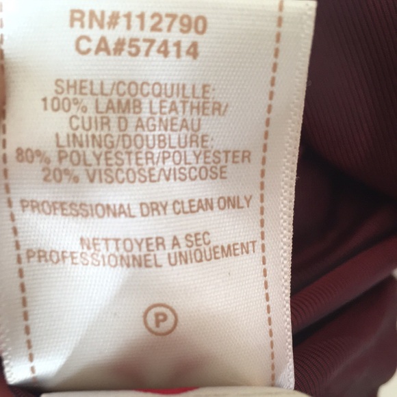 True Religion lambskin leather moto jacket size xs - Picture 7 of 7